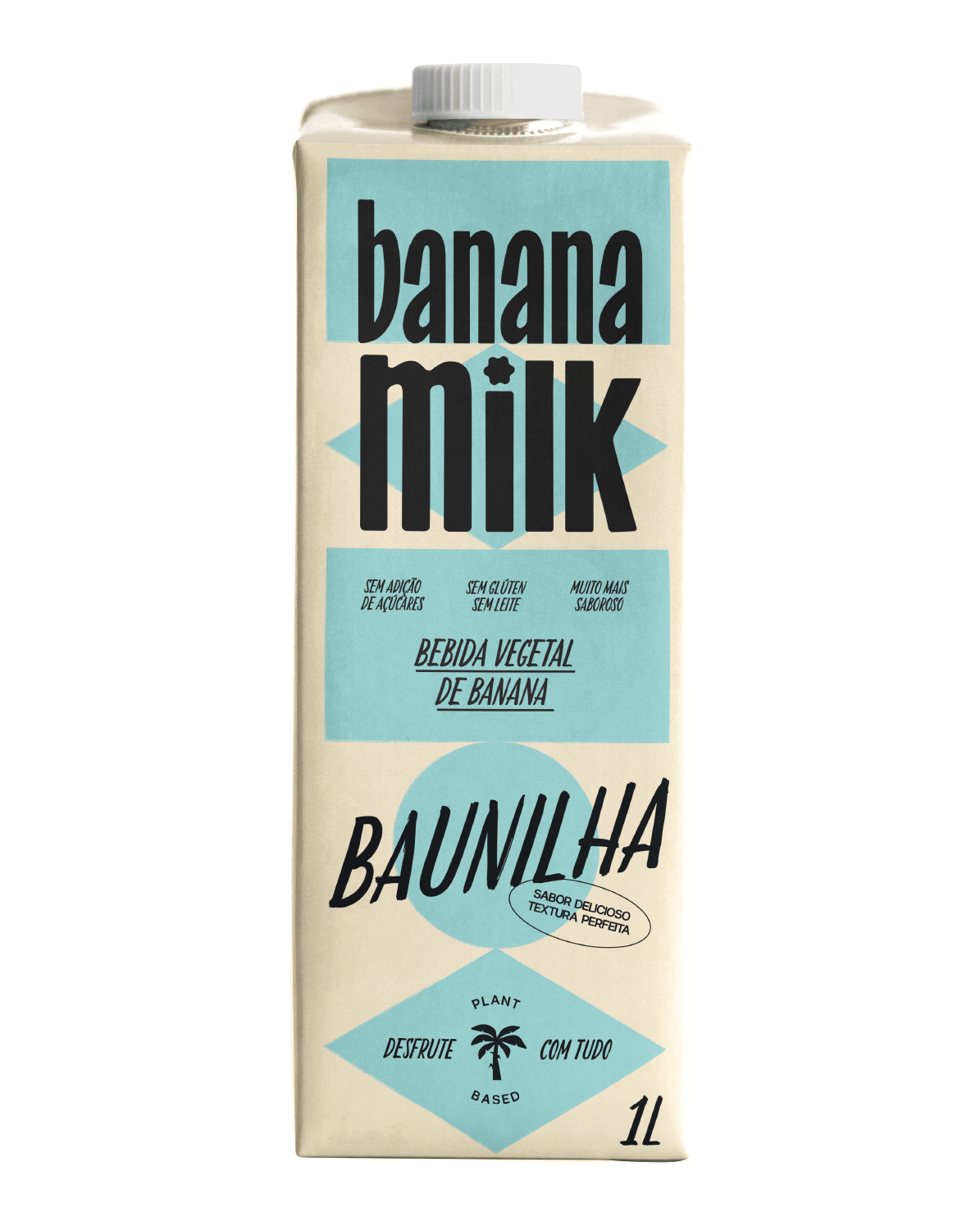 Banana Milk Baunilha 1L