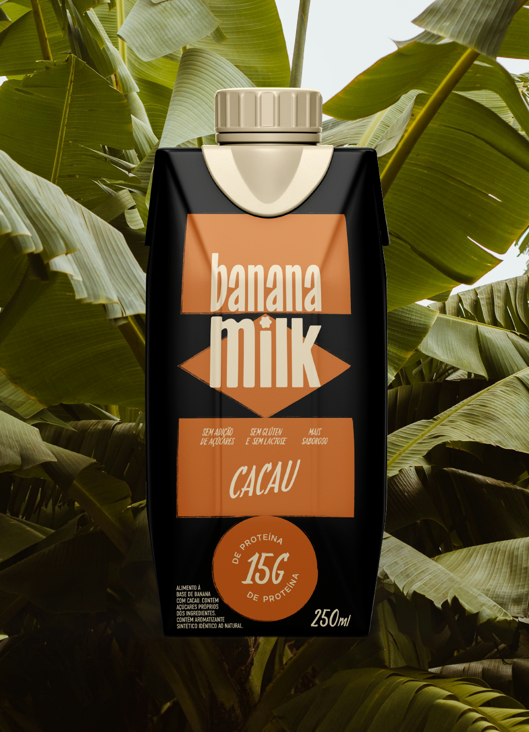 Caixa - Banana Milk Cacau Proteico 250ml (CX/12)