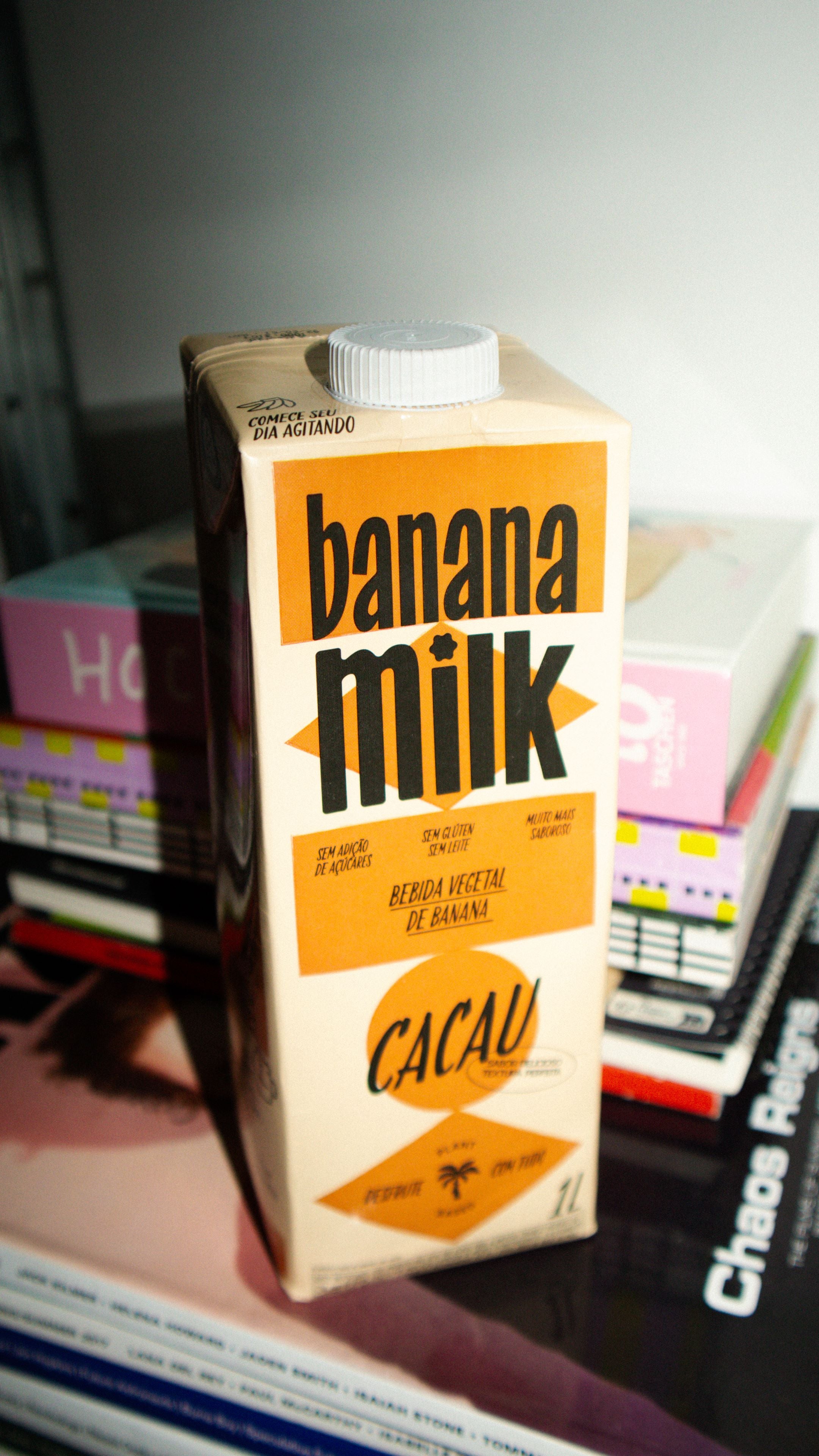Banana Milk Cacau 1L
