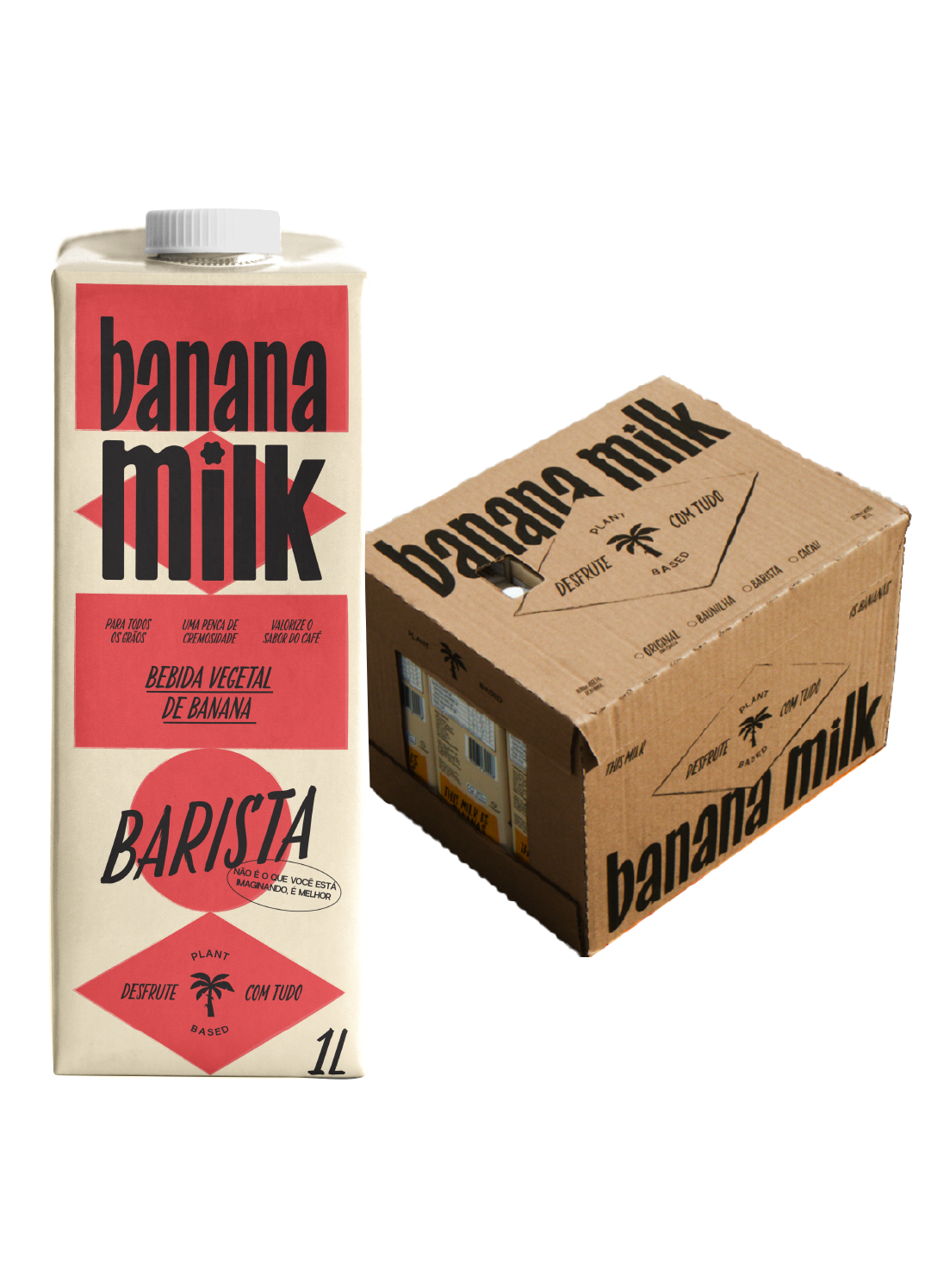 Caixa - Banana Milk Barista 1L (CX/12)