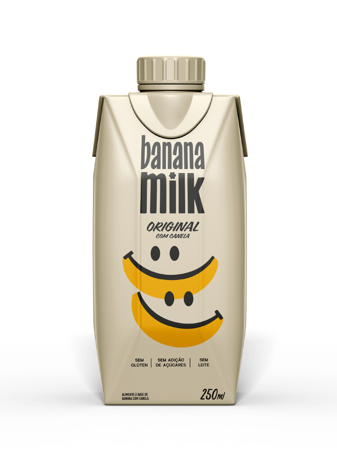 Caixa - Banana Milk Original Canela 250ml (CX/12)