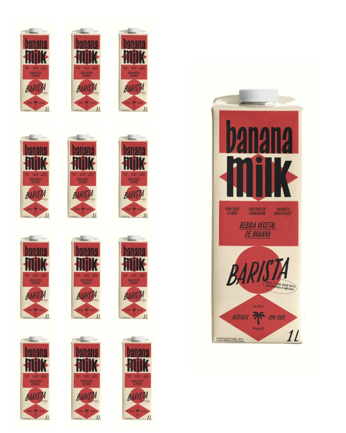 Caixa - Banana Milk Barista 1L (CX/12)