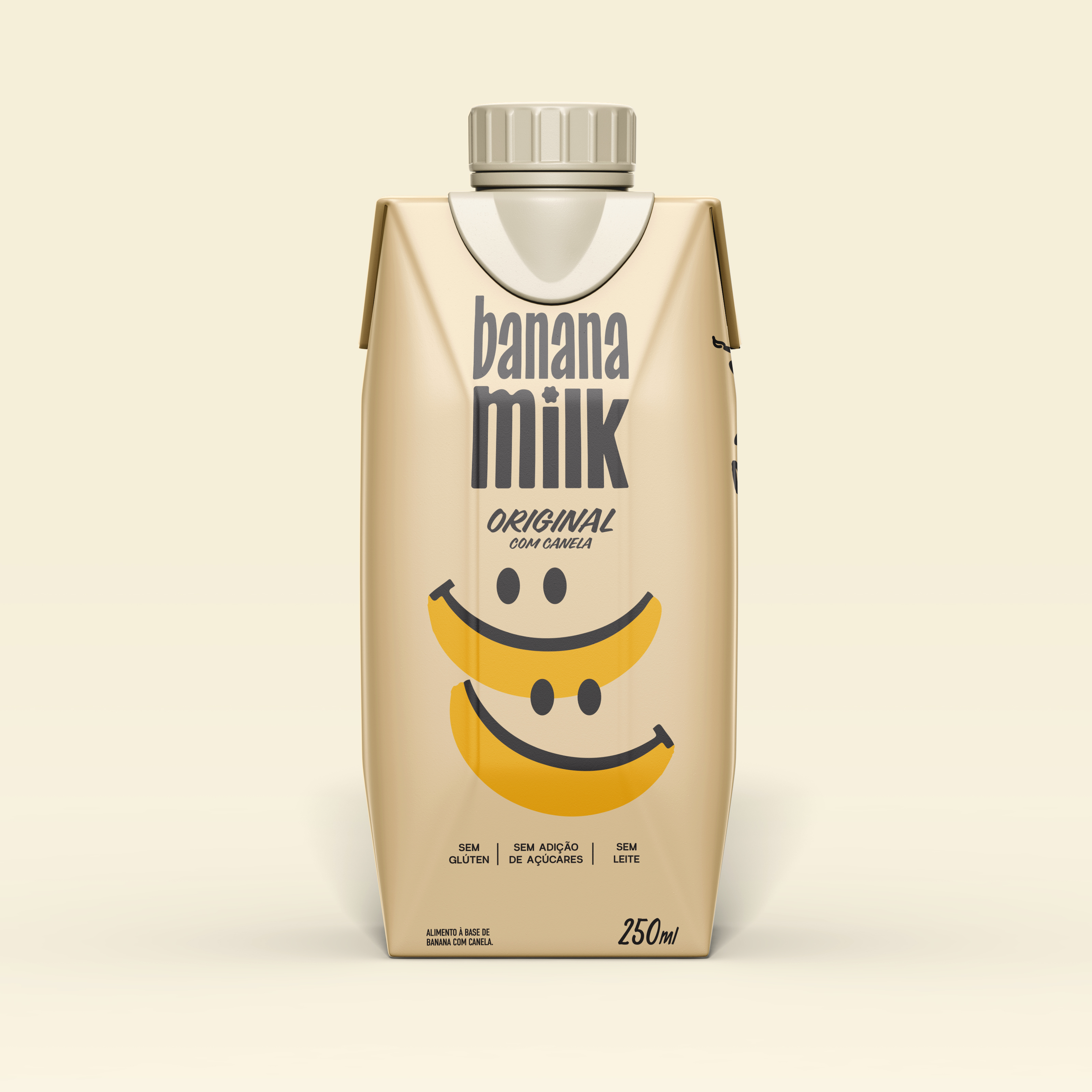 Banana Milk Original com canela 250ml